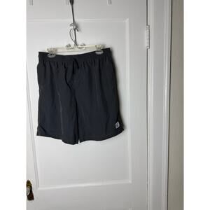 Spicy Tuna Gray Loose Baggy Fit Swim Trunks Shorts Pockets Men's Size Large